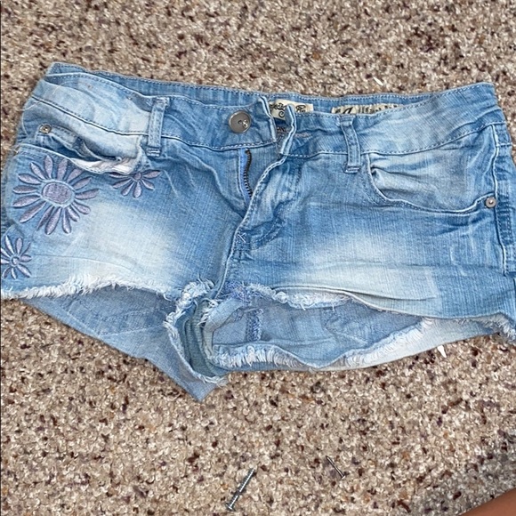 indigo rein jean shorts size 7 - Picture 1 of 5